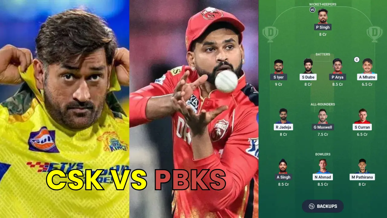 CSK vs PBKS Match Dream11 Prediction Today
