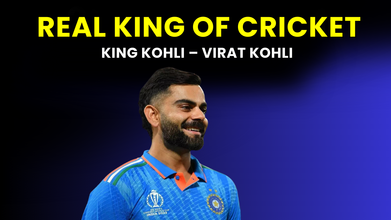 Real King of Cricket Virat Kohli