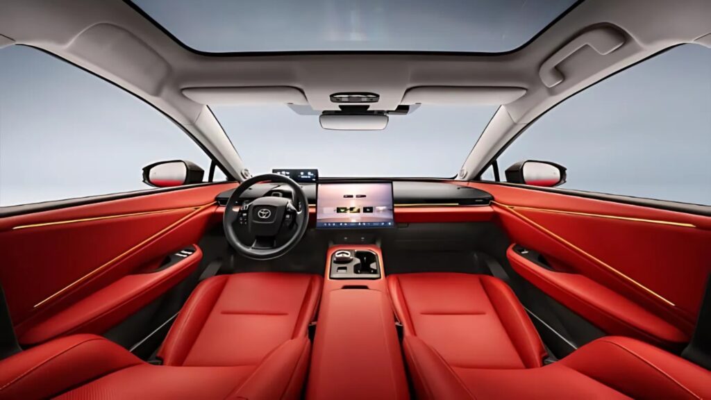 Toyota bZ5 EV interior